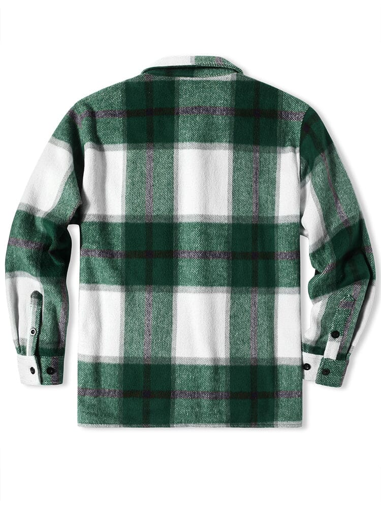 Drune | Herren Karierte Freizeitjacke - Mit Knöpfen