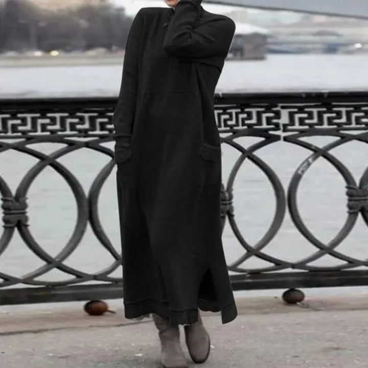 Drune | Rundhals Langarm Winterkleid