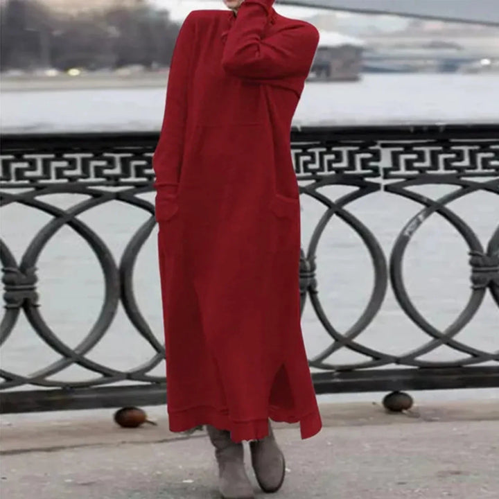 Drune | Rundhals Langarm Winterkleid