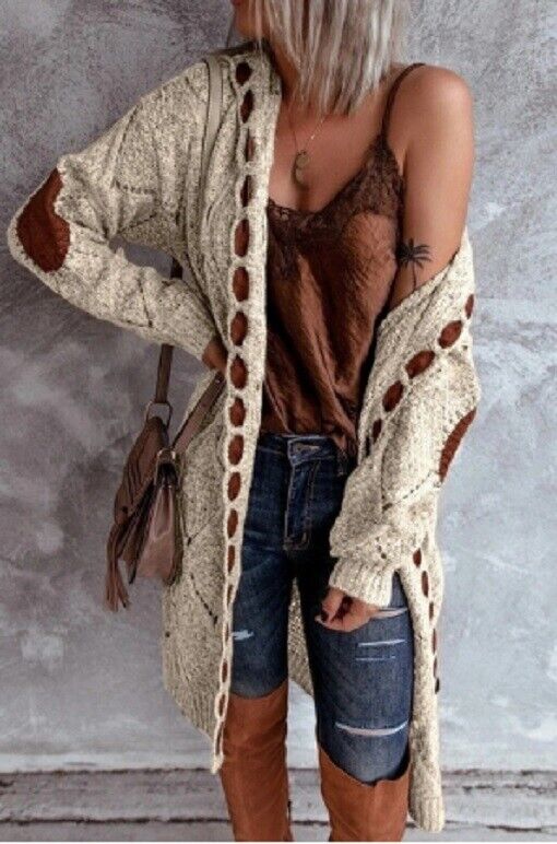 Drune | Strickjacke Lang & Stilvoll