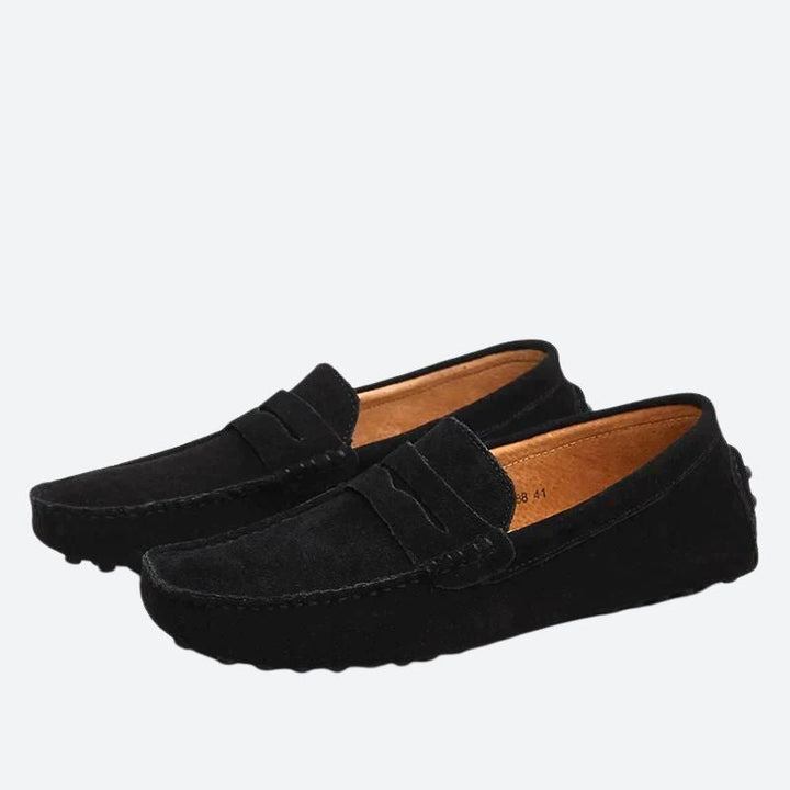 Drune | Italienische Wildleder Slipper