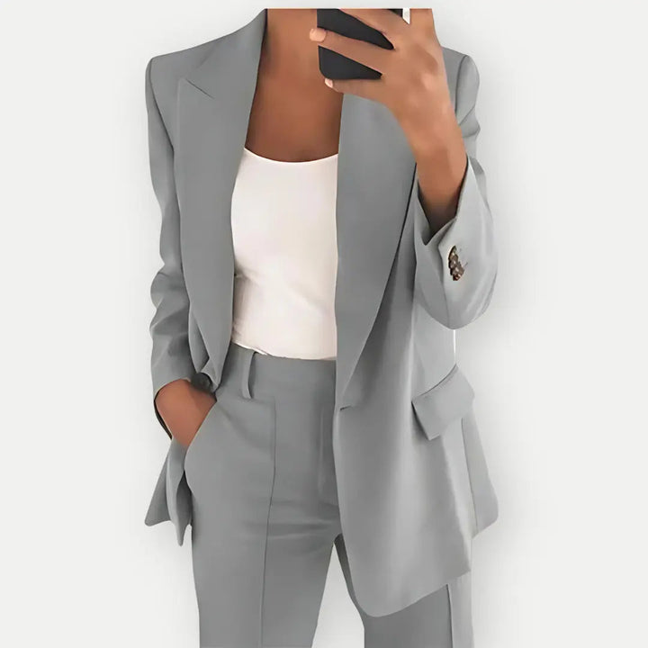 Drune | Damen Blazer Mit Hosenanzug