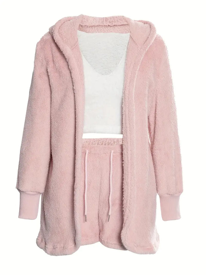 Drune | Kuschelige, weiche Damen Pyjama Set mit verschiedenen Farben