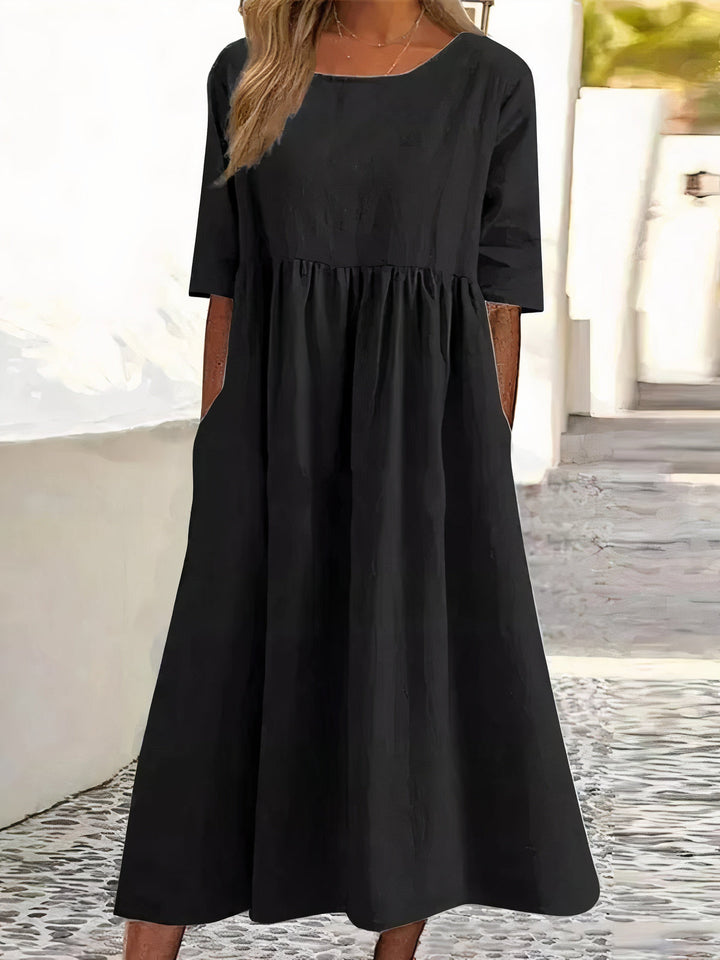 Drune - Vintage Halbarmkleid