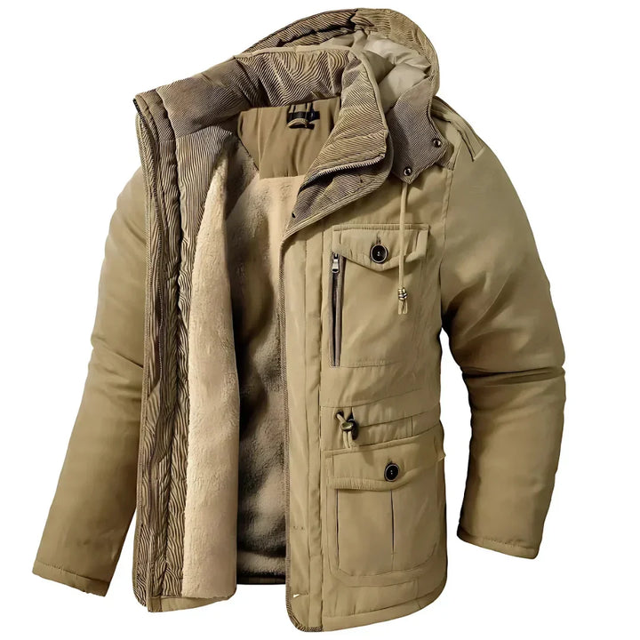 Drune | Herren Wintermantel Wind & Wasserdicht Outdoor Mantel