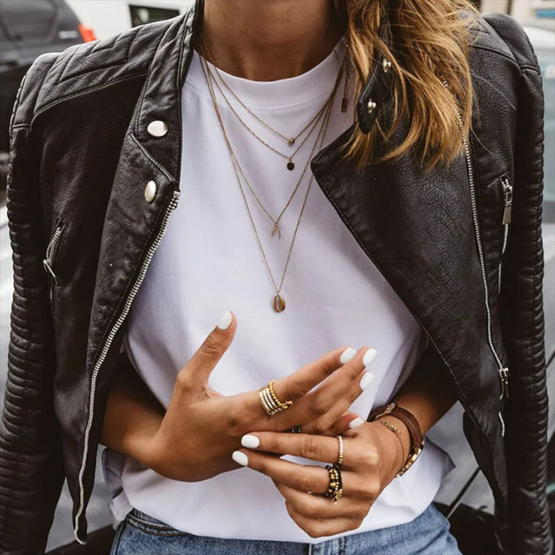 Drune | Stylische Bikerjacke Für Frauen - Sommer