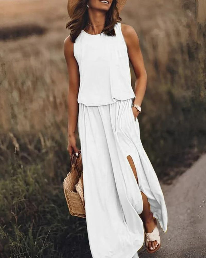 Drune | Elegante Farbenfrohe Kleid