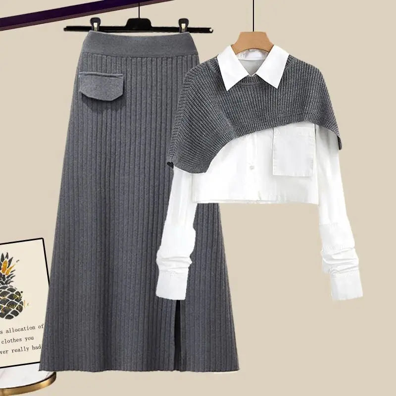 Drune - Winter Set - Elegant - Luxuriöses Material - Ideal Für Winter Für Damen