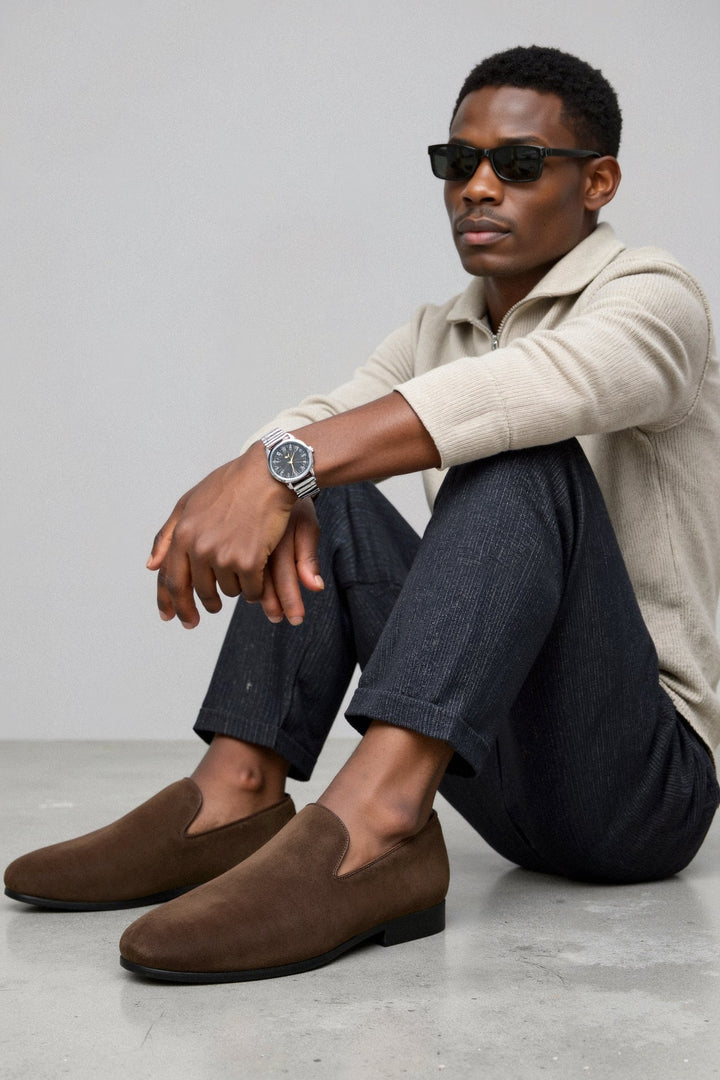 Drune | Wildleder Loafer Eleganz Und Komfort Vereint