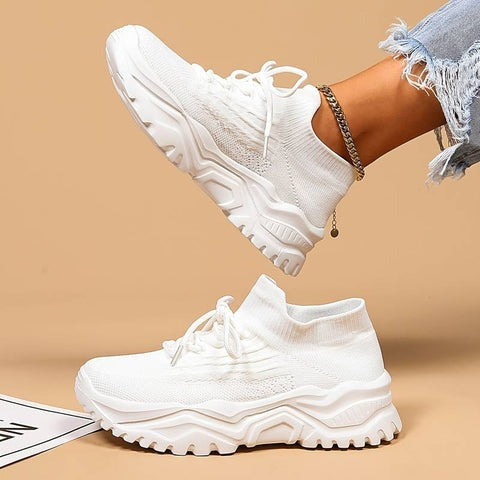 Drune | Atmungsaktive Sneakers für Frauen mit Zusätzlicher Fußstütze
