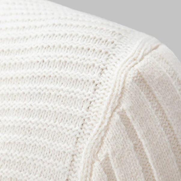 Drune | Wool Rollneck Sweater Cable Knit Roll Neck Sweater