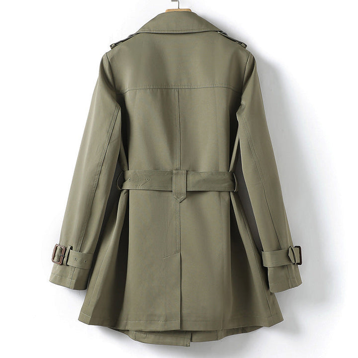 Drune | Trenchcoat Mit Revers Und Gürtel Für Damen