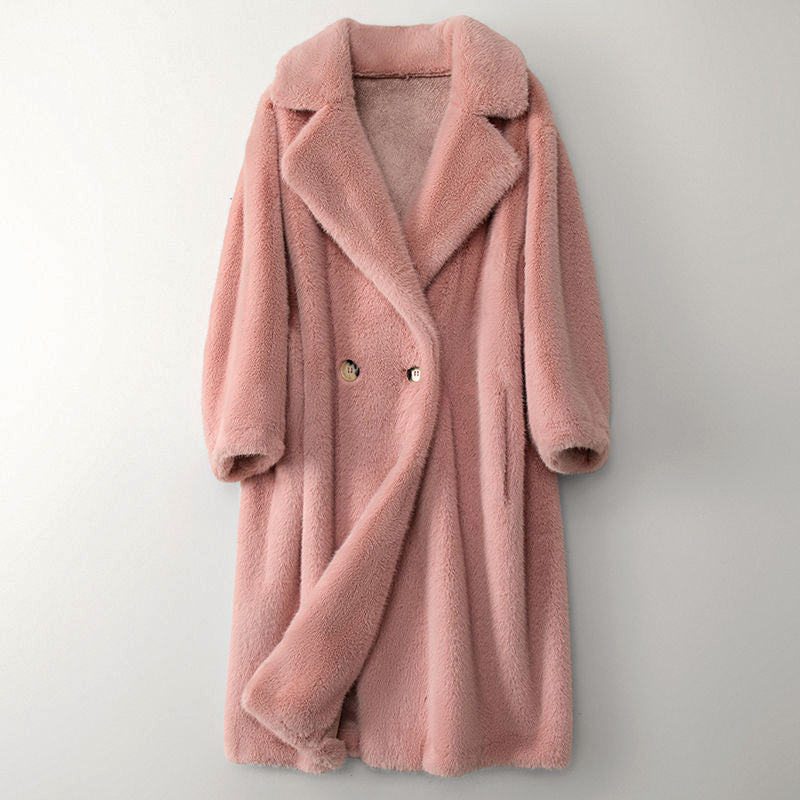 Drune | Wintermantel für Frauen Beige Warm und Bequem