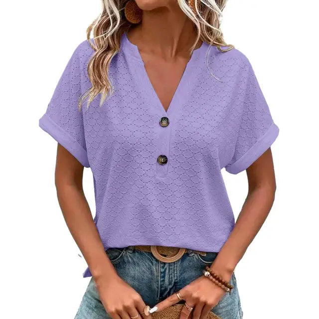 Drune | Damen V-Ausschnitt Top