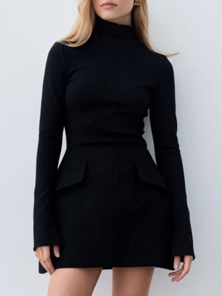 Drune |  Minikleid - Schick - Luxuriöss Material - Ideal für Party für Damen