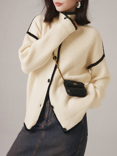 Drune | Sweater - Wärmer Button-Up Sweater