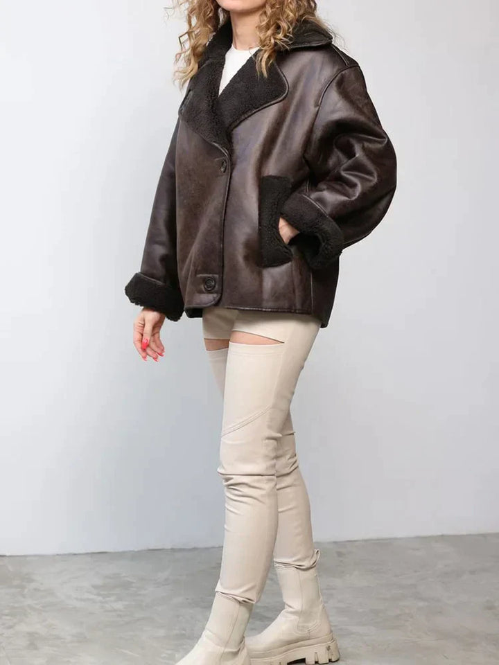 Drune | Vintage Lederjacke für Damen