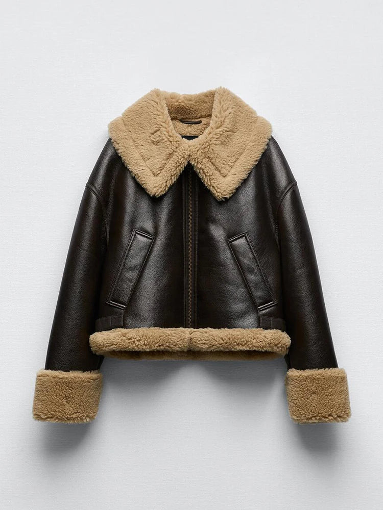 Drune | Warming Leather Jacket