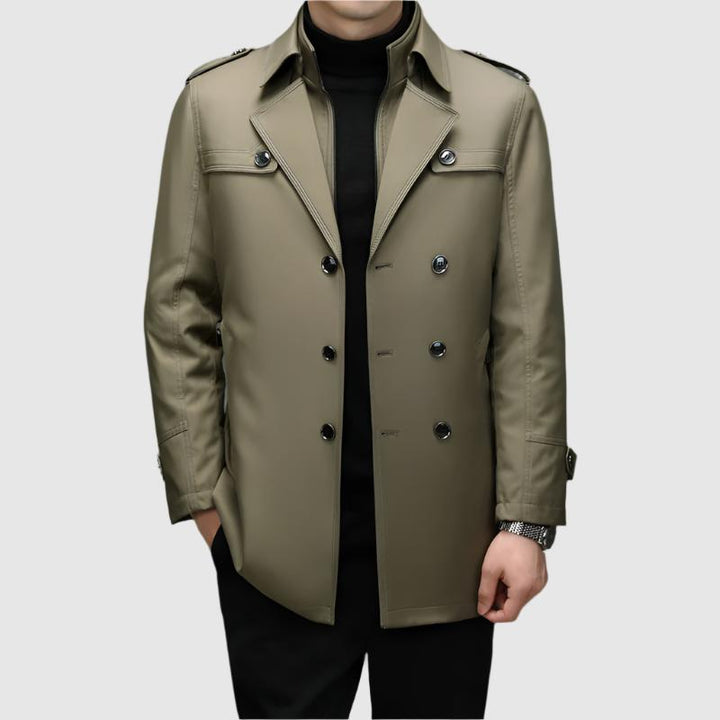 Drune | Veneti Doppelreihiger Windbreaker
