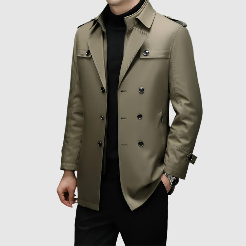 Drune | Veneti Doppelreihiger Windbreaker
