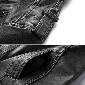 Drune | Klassische Herren Lederjacke