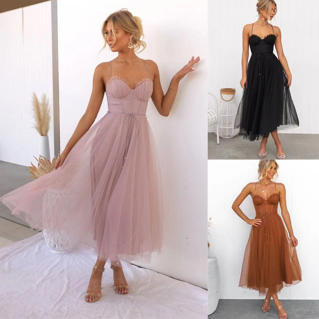 Drune | Elegantes Midi Kleid für Damen - Stilvolle und zeitlose Kleidung