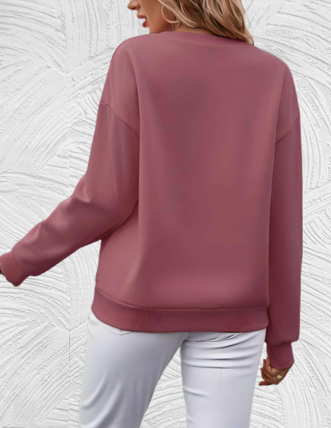 Drune | Lässiges Sweatshirt mit Motivierendem Druck