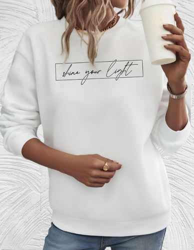 Drune | Lässiges Sweatshirt mit Motivierendem Druck