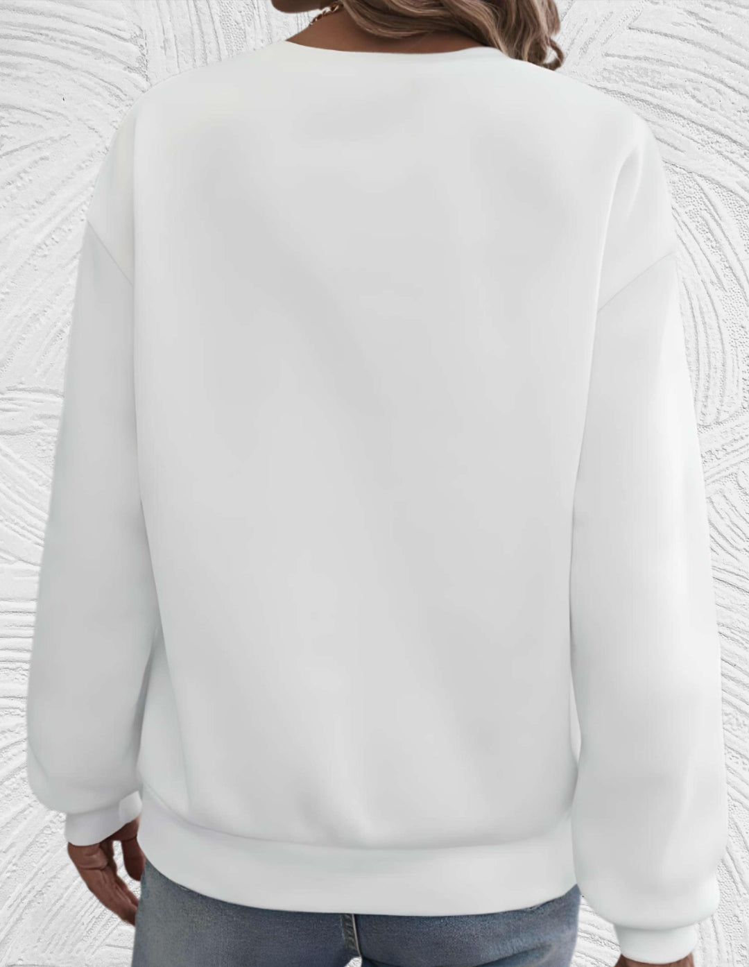 Drune | Lässiges Sweatshirt mit Motivierendem Druck
