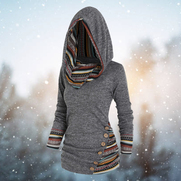 Drune | Boho Style Hoodie für Frauen