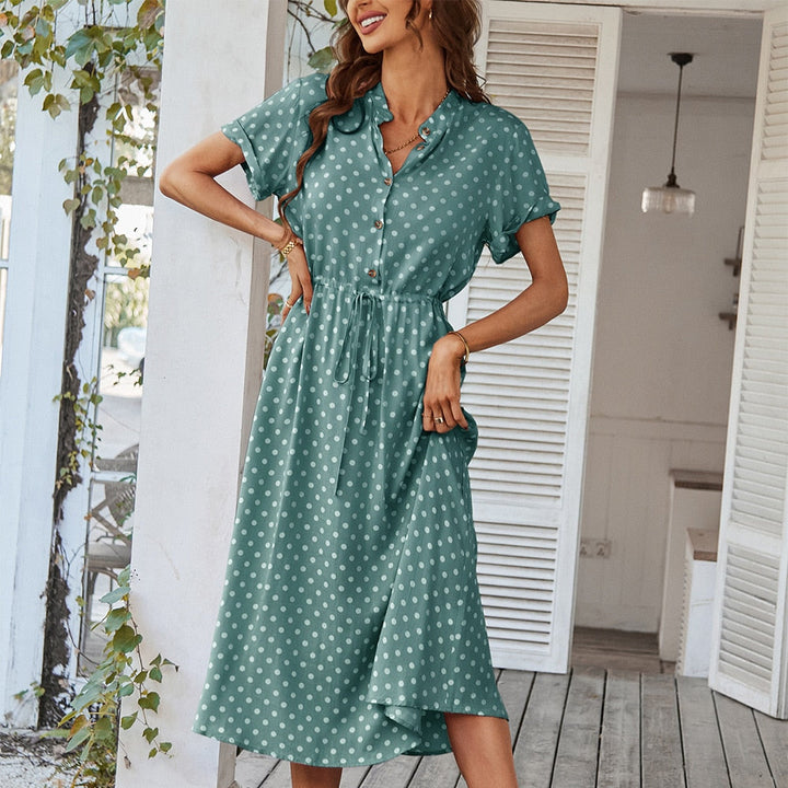 Drune | Polka Dot Midi Kleid