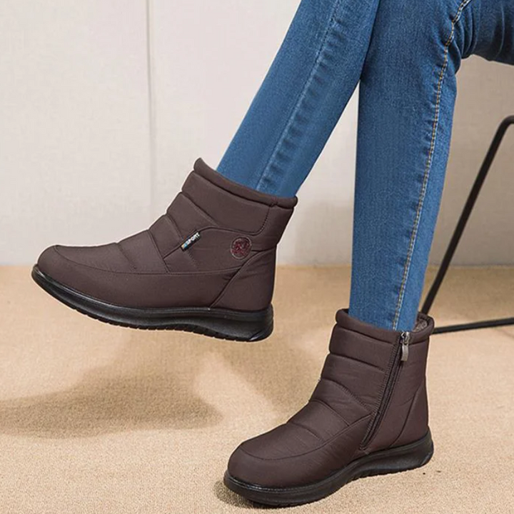 Drune | Stiefeletten für Frauen, gestepptes Design - Winter