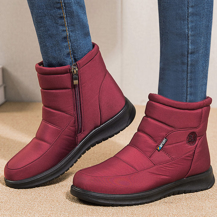 Drune | Stiefeletten für Frauen, gestepptes Design - Winter