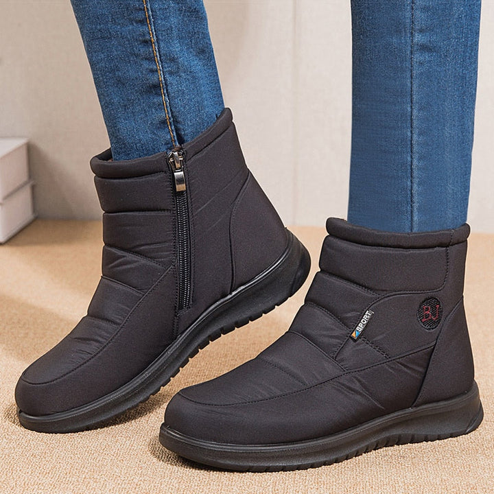 Drune | Stiefeletten für Frauen, gestepptes Design - Winter