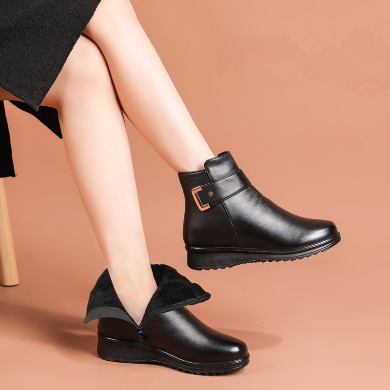 Drune | Knöchellange Stiefel für Frauen - Echtes Leder