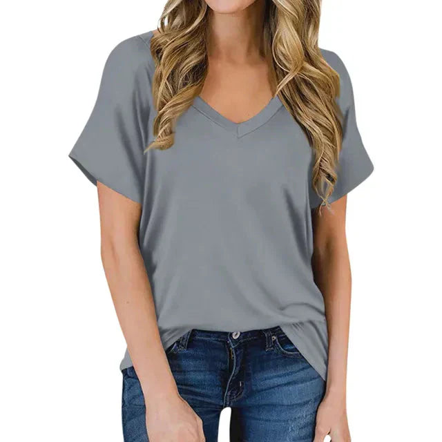 Drune | Damen V-Ausschnitt T-Shirt