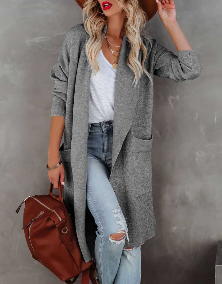 Drune | Revers Weicher Pendler Cashmere Mantel