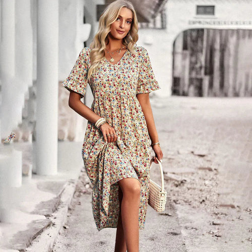 Drune | Blumen Sommerkleid