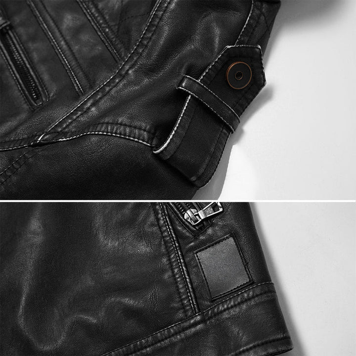 Drune | Biker Streetwear Lederjacke
