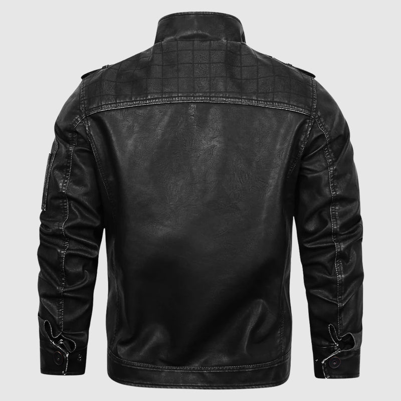 Drune | Biker Streetwear Lederjacke