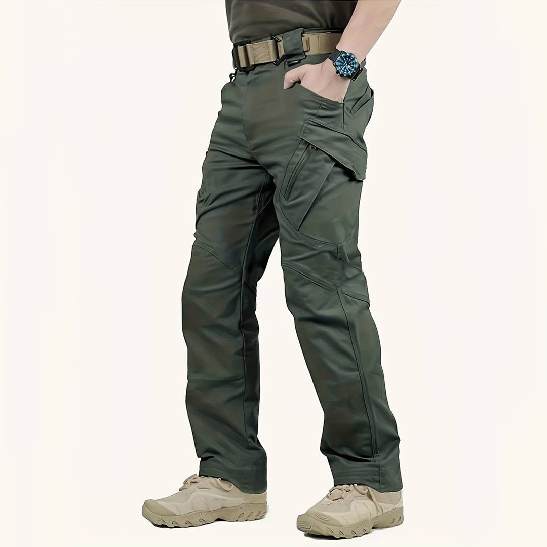 Drune | Tactical Cargo Hose - Robuste Outdoorhose mit Reißverschlusstaschen & Stretch für Arbeit, Wandern & Abenteuer