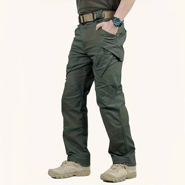 Drune | Tactical Cargo Hose - Robuste Outdoorhose mit Reißverschlusstaschen & Stretch für Arbeit, Wandern & Abenteuer