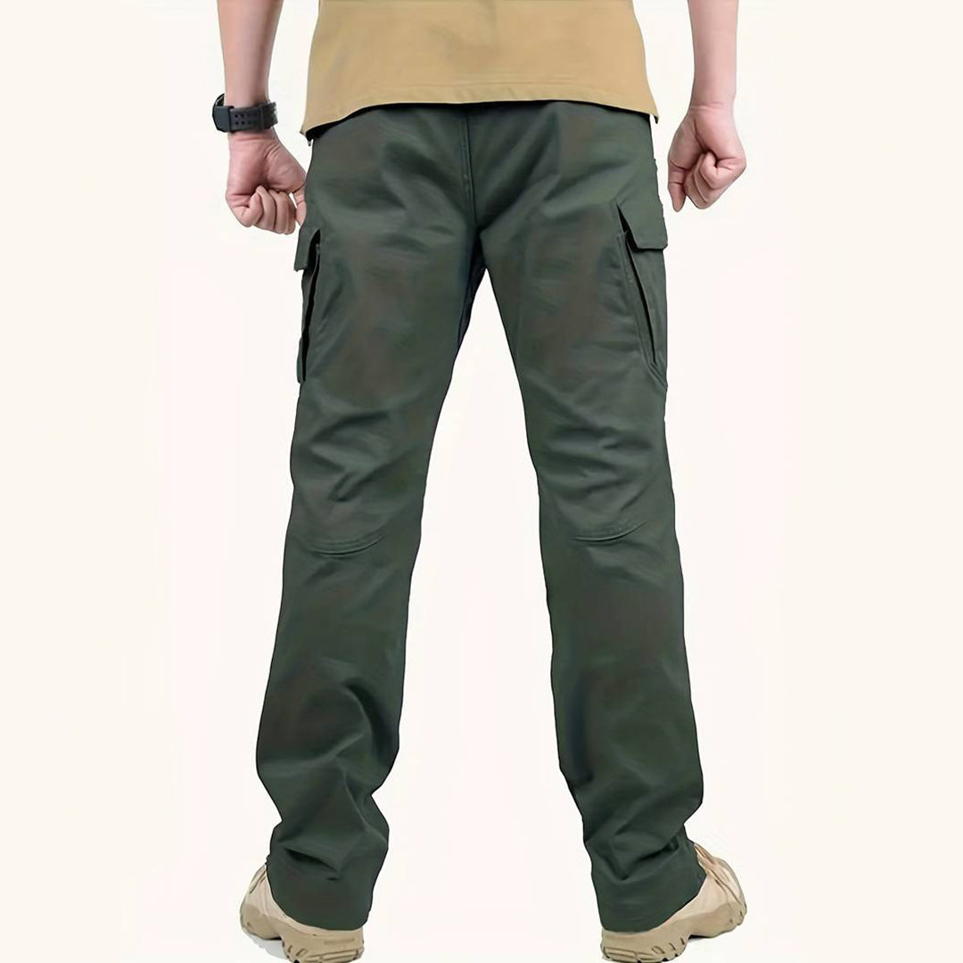 Drune | Tactical Cargo Hose - Robuste Outdoorhose mit Reißverschlusstaschen & Stretch für Arbeit, Wandern & Abenteuer