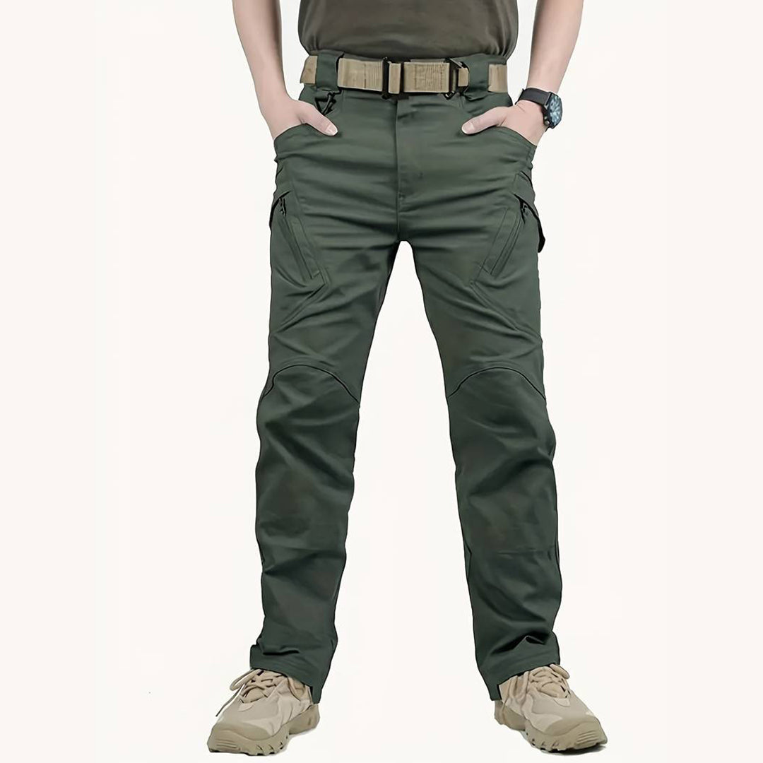 Drune | Tactical Cargo Hose - Robuste Outdoorhose mit Reißverschlusstaschen & Stretch für Arbeit, Wandern & Abenteuer