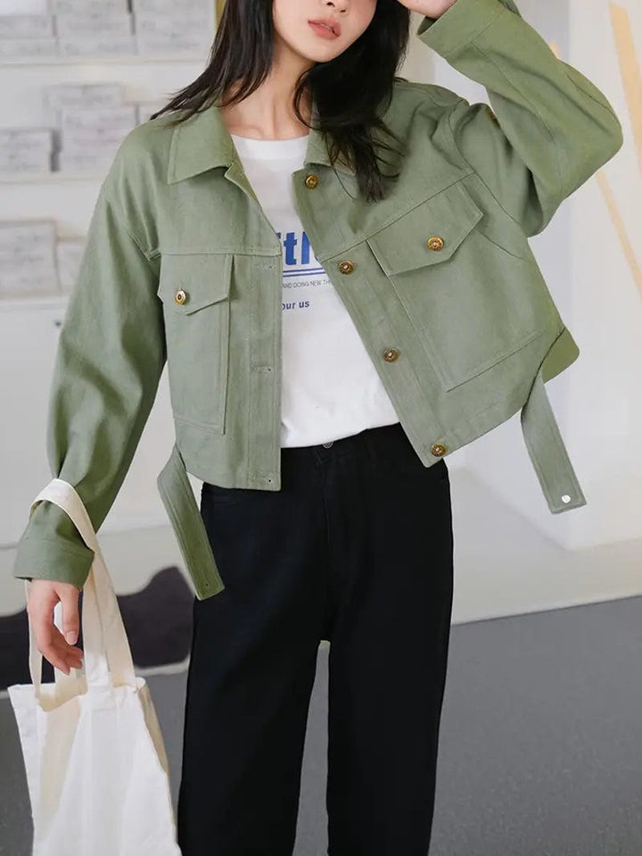 Drune | Jacke Casual Denim Perfekt für Lässige Tage
