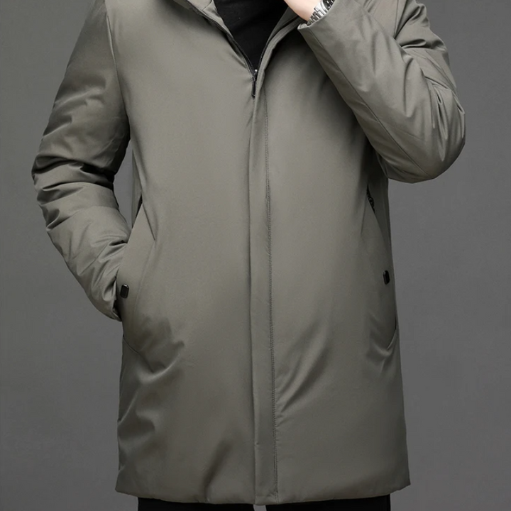 Drune | Warme Kapuzen-Pufferjacke für den Winterkomfort von Männern