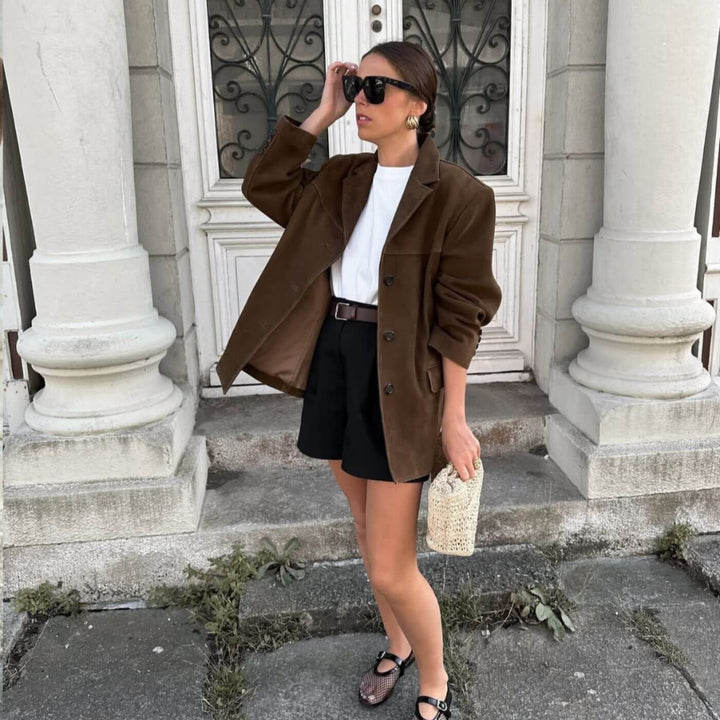 Drune | Luxuriöse Weinlese Jacke