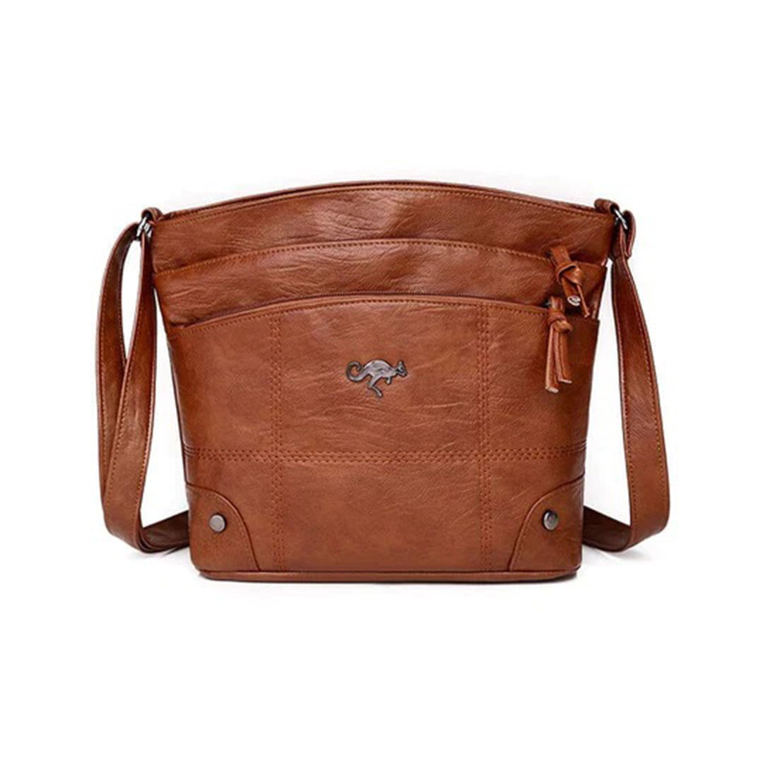 Drune | Vintage Leder Umhängetasche für Damen