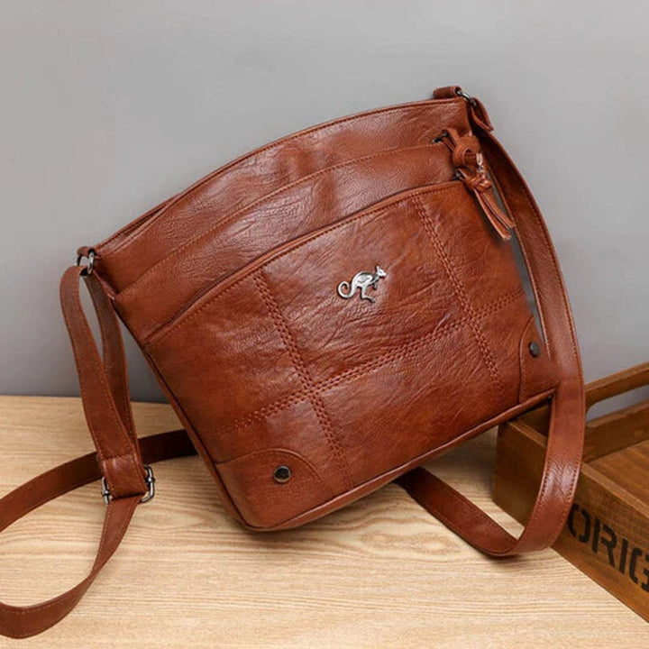 Drune | Vintage Leder Umhängetasche für Damen