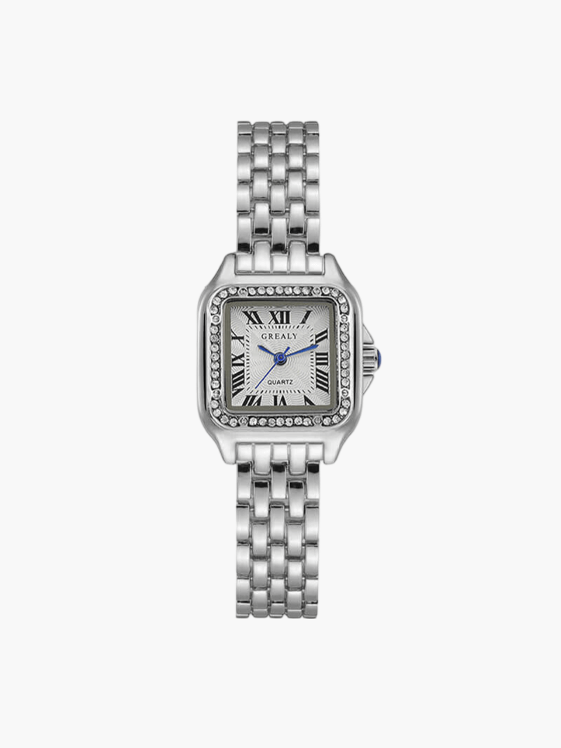 Drune | Premium Quadrat Quarzuhr Mit Elegantem Design Für Frauen